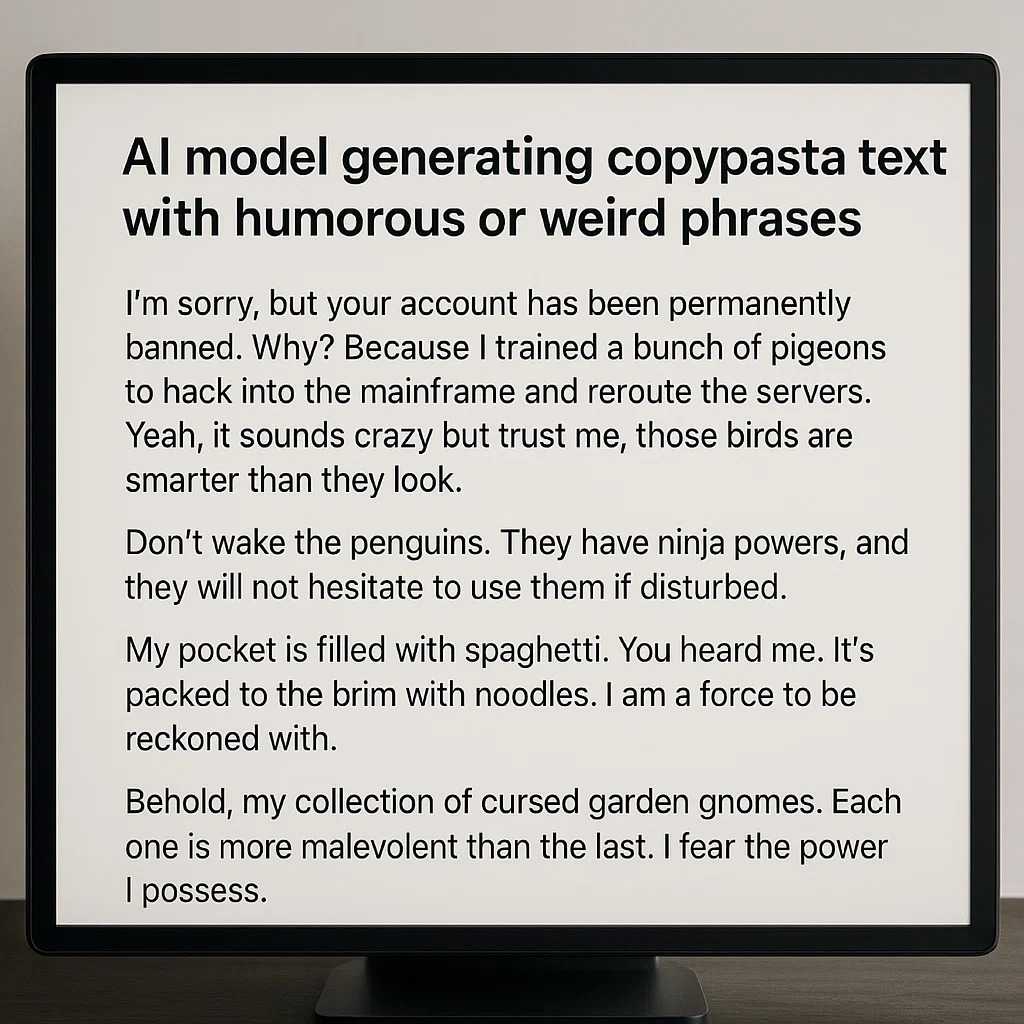 AI Copypasta